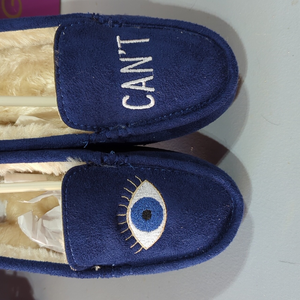 Brand new blue flats
